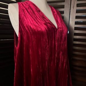 Forte Forte Red Velvet Top